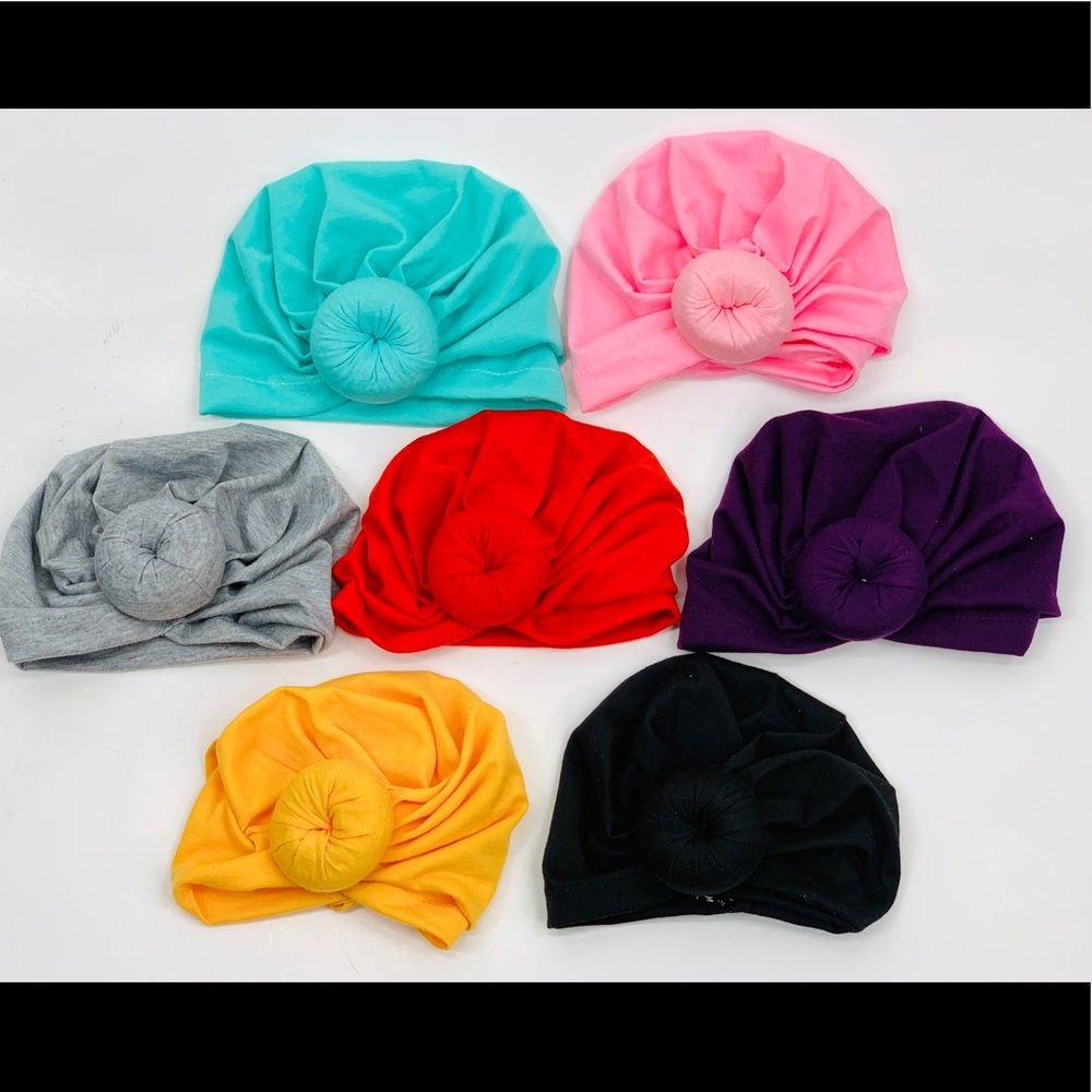 Baby turbans hats